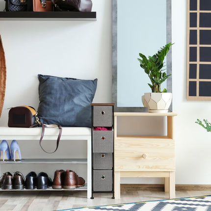 Niche shelf 4 drawers