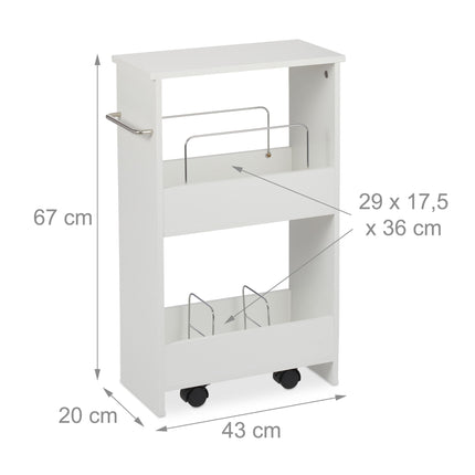Niche trolley white