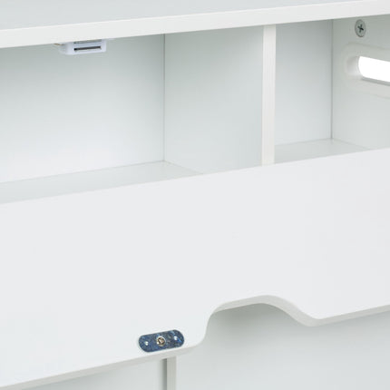 Niche trolley with sliding doors