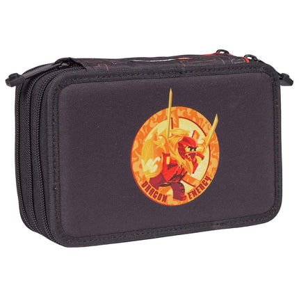 Ninjago 3-Layer Pencil Case with Dragon Energy Design