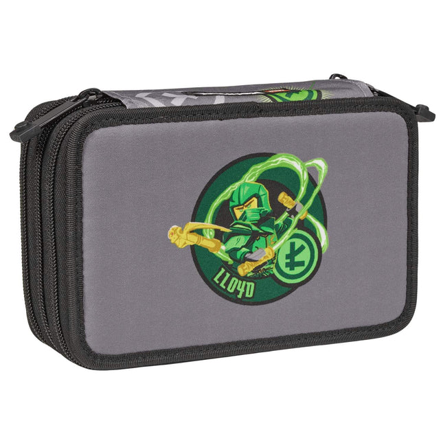 Ninjago 3-Layer Pencil Case with Elemental Master Contents