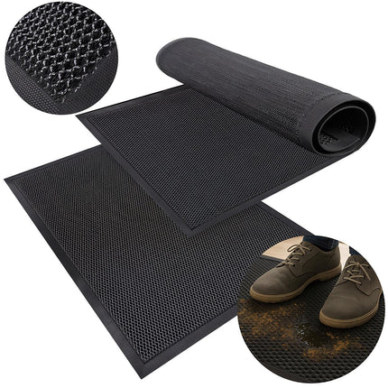 Non-Slip Entrance Mat, 90x60cm, TPE Rubber