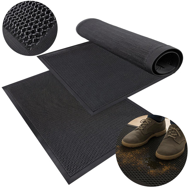Antislip entreemat, 90x60cm, TPE rubber