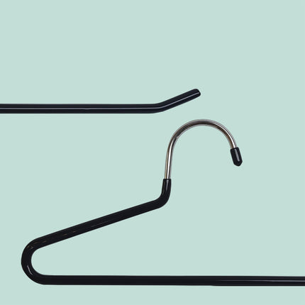 Non-Slip Metal Trouser Hangers – Space-Saving Set