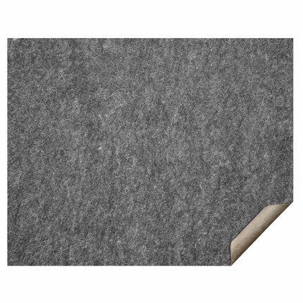 Non-Slip Rug Pad 8 x 10 ft, 1/4 in Thick, Felt and Latex, Gray