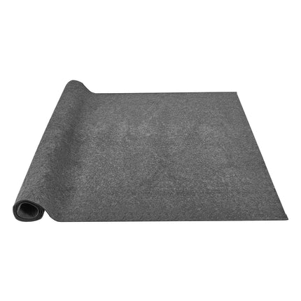 Non-Slip Rug Pad 8 x 10 ft, 1/4 in Thick, Felt and Latex, Gray