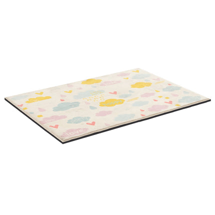 Non-Slip Rug Pad 8x5 ft, Felt and Rubber, 5.6 mm