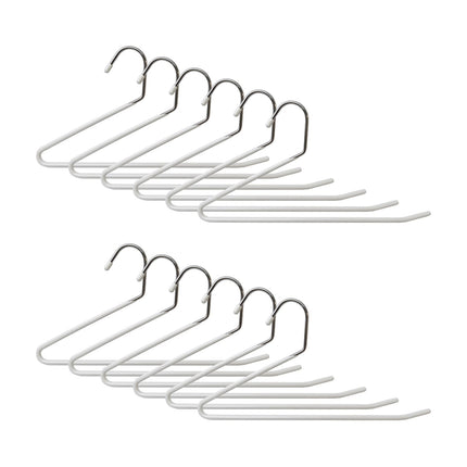 Non-Slip Space-Saving Trouser Hangers, Set of 5