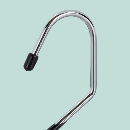 Non-Slip Space-Saving Trouser Hangers, Set of 5