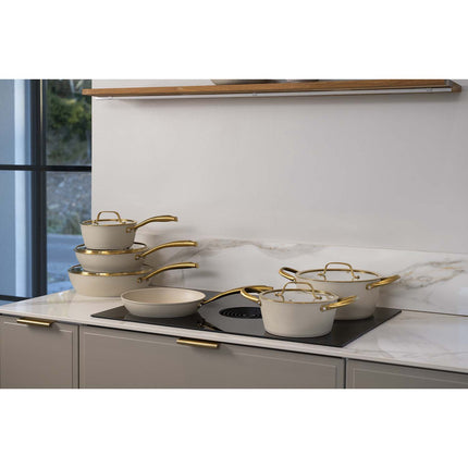 Non-Stick Frying Pan, Beige, 28 cm, 2.4 L Capacity