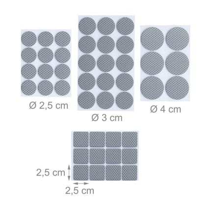 Non-slip protection for furniture 189-pack