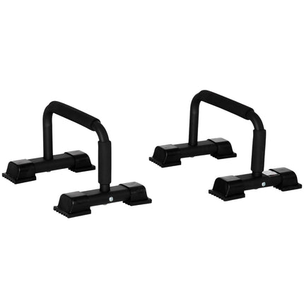 Non-slip steel push-up bars with 2 pcs