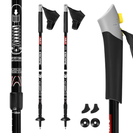 Nordic Walking Poles, Adjustable, Lightweight