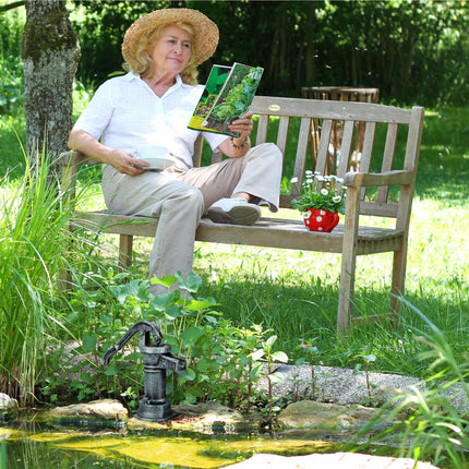 Nostalgic decorative cast iron pump