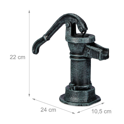 Nostalgic decorative cast iron pump