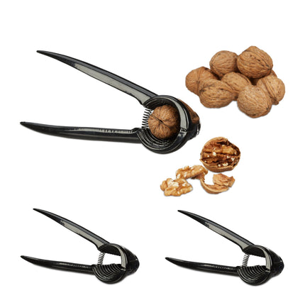 Nutcracker Set of 3 black