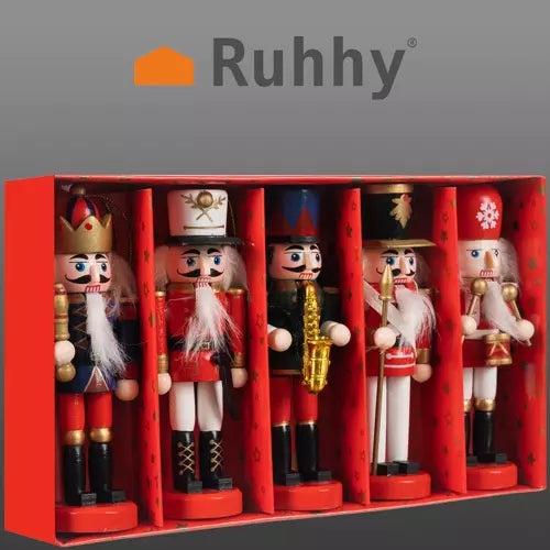 Nutcracker for Christmas tree - 5 pcs. 20358