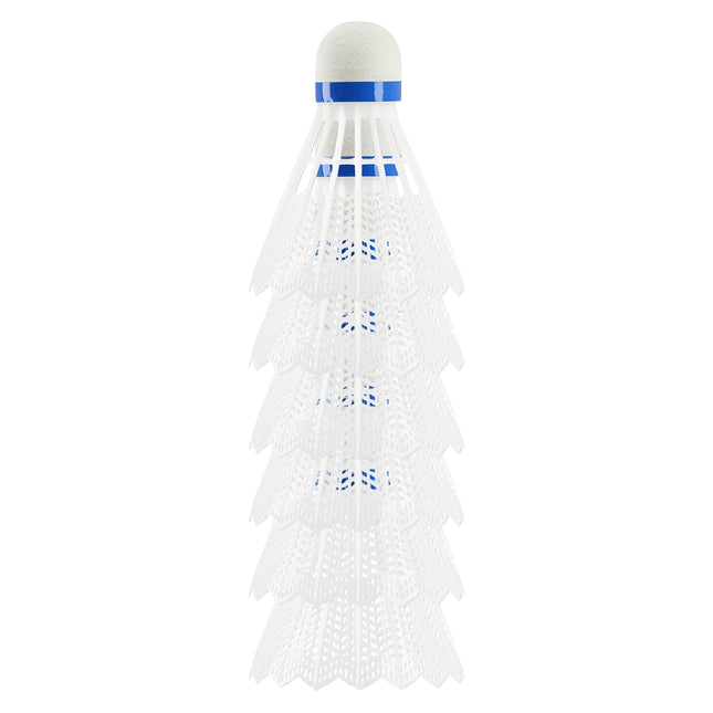 Nylon Shuttlecocks, Pack of 6 – Durable Sports Equipment