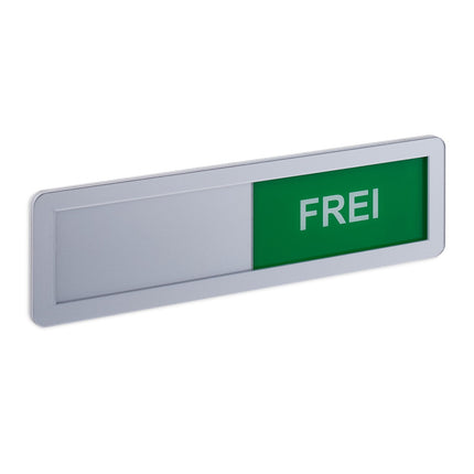 Occupied/Vacant Door Sign Set – Slider, Acrylic, 2-Pack