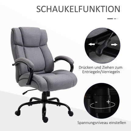 Ergonomic office gaming chair - swivel, 220 kg capacity