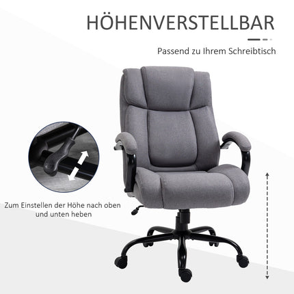 Ergonomic office gaming chair - swivel, 220 kg capacity