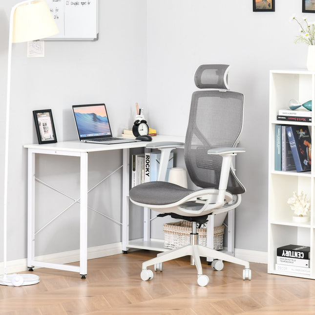 Ergonomic gaming office chair, rotatable with lumbar support and 3D armrests