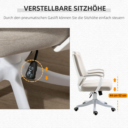 Ergonomic office chair - adjustable, padded, swivel