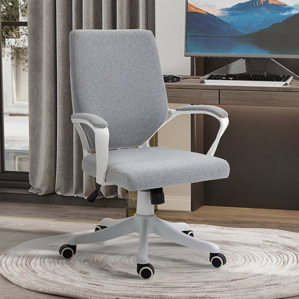 Ergonomic office chair, 360° rotatable, adjustable backrest
