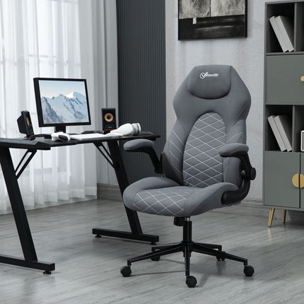 Ergonomic office chair, swivel, adjustable armrests
