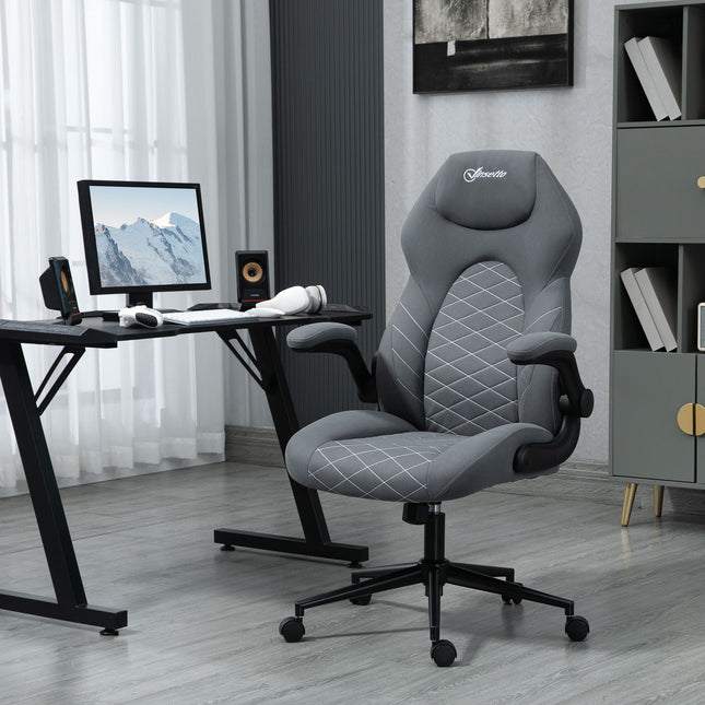 Ergonomic office chair, swivel, adjustable armrests