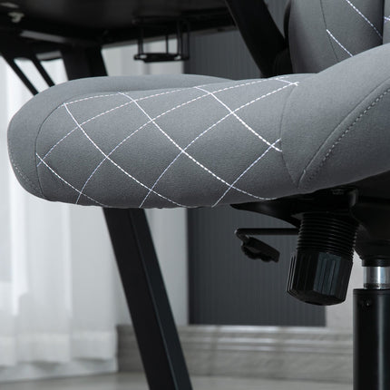 Ergonomic office chair, swivel, adjustable armrests