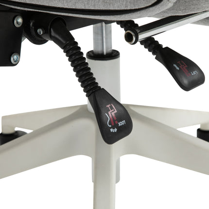Ergonomic gaming office chair, wheels and adjustable height