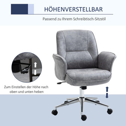 Ergonomic office chair - 360° rotatable, adjustable height