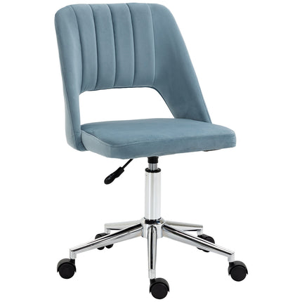 Height-adjustable office chair - 360° swiveling foam seat