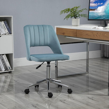 Height-adjustable office chair - 360° swiveling foam seat