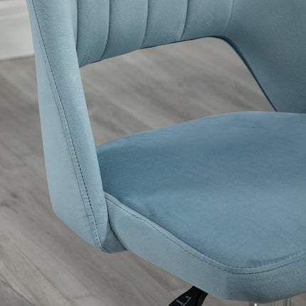 Height-adjustable office chair - 360° swiveling foam seat