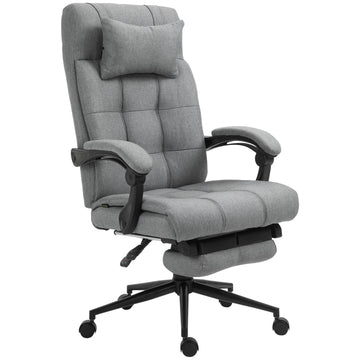 Office chair with cushion armrest, adjustable and rotatable