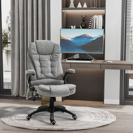 Ergonomic office chair with heating and massage, adjustable height