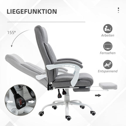 Ergonomic office chair with adjustable tilt and height