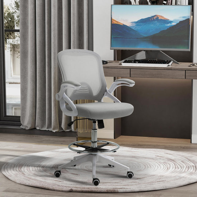 Ergonomic Office Chair, Mesh Back, Adjustable Height, Black