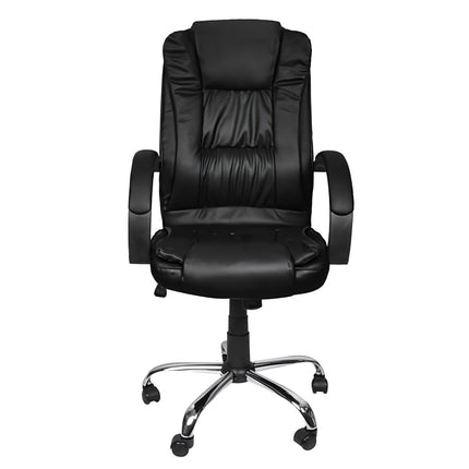 Office chair, eco-leather - black MALATEC