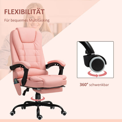 Ergonomic office chair, massage & rest, 120 kg capacity
