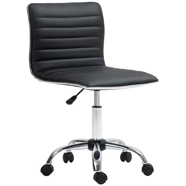 Ergonomic office chair, adjustable swivel, black, 120 kg Capacity