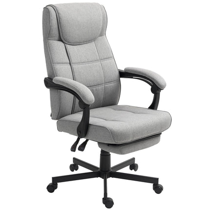 Ergonomic Office Chair with Massage, Recline & Footrest