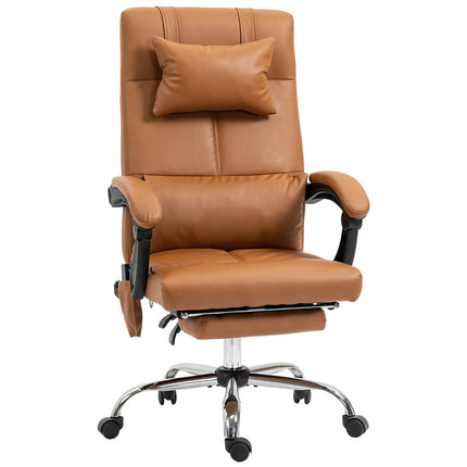 Office chair with massage, lumbar heating, 120 kg capacity