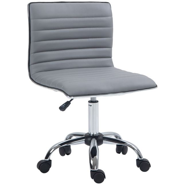 Height adjustable swivel office chair, no arms, 120 kg capacity