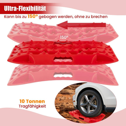 Offroad Traction Boards, Nylon, 10 Ton Capacity, 2 Pack