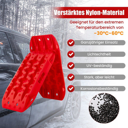 Offroad Traction Boards, Nylon, 10 Ton Capacity, 2 Pack