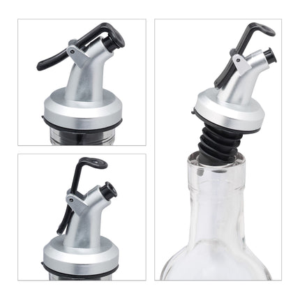 Oil and vinegar set with stand