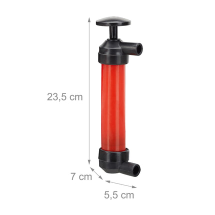 Oil suction pump manual incl. air pump